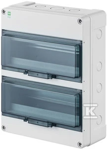 Elektro Plast Nasielsk Elektro-Plast komutatoriai Hermetica Rn 2x12+2 Pe+n Smoke Ip65 2209-01