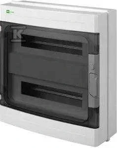 Elektro Plast Nasielsk Elektro-Plast Modulinė paviršiuje montuojama skirstomoji plokštė EP-Lux Plus RN 2/36 IP 55 N+PE (1962-01)