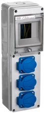Elektromet Statybų skirstomasis skydas 4 moduliai, 3x16A 2P + Z RSE- 01 IP54 (942060)