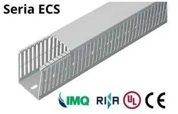 Elettrocanali ECS80100 Savaime gesinantis šukų padėklas 80x100 pilkas su UV apsauga ECS80100 /2m/