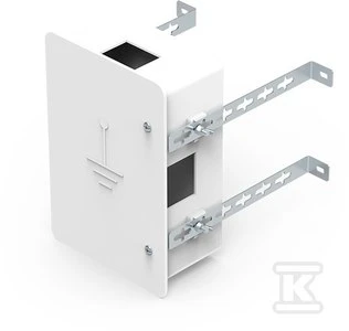 Elko-Bis žymimoji dėžutė aukštis 230x150mm PVC balta