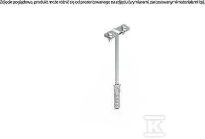 Elko-Bis Galvanizuota 400mm atsukta rankena