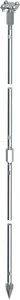 Elko-Bis Uziom pilnas 3-metras 300x150x1.6cm cinkuotas
