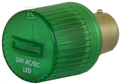 Emas Promet LED 220V AC žalia T0- IKML220Y