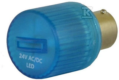 Emas Promet LED 24V DC mėlyna T0-IKML024M