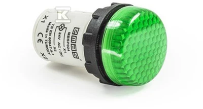 Emas Lampka sygnalizacyjna 230V žalia (T0-MBSP220Y)
