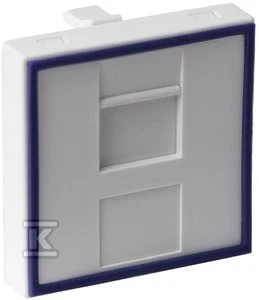 Emiter adapteris RJ45 RJ12 jungtims su mėlynu rėmeliu