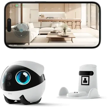 ENABOT EBO Air 2S balta išmanusis robotas-kompanionas
