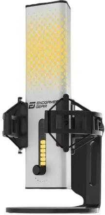 Endgame Gear XSTRM USB mikrofonas – baltos spalvos