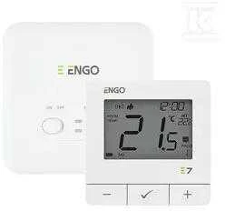 Engo Controls Engo E7 belaidis termostatas 16A, baltas