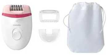 Philips Satinelle Essential Kompaktiškas laidinis epiliatorius BRE255/00