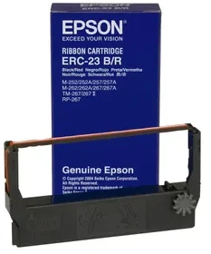 EPSON ERC23BR rašalinė juoda ir raudona