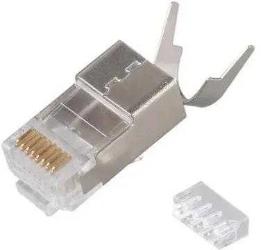 Equip 121148 laido jungtis RJ45 Sidabras