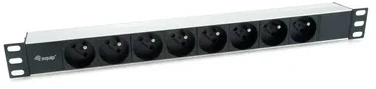 Equip Steckdosenleiste 19(1HE)8fach CEE7/7 1.8m Kabl.(Fr)si