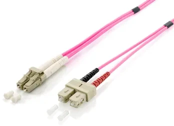 Equip 255536 „InfiniBand“ arba pluoštinis optinis kabelis 10 m 2x LC 2x SC Rožinė