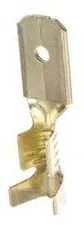 Metalinė jungties įdėklas su skyle 6,3mm