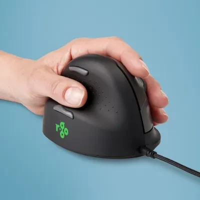 R Go Tools R-GO HE Pelė ERGONOMIŠKAS DIDELIS - KAIRIARANKIUI, LAIDINIS