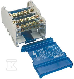Eriflex ERICO 4 polių TD 40 A paskirstymo blokas (563740)