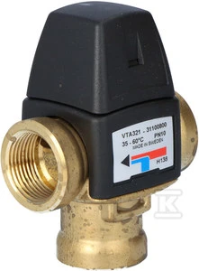 Esbe VTA321 termostatinis pamaišymo vožtuvas trieigis ¾", 35-60°C, Kvs1.6