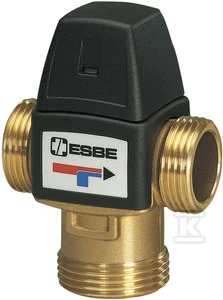 Esbe VTA322 termostatinis pamaišymo vožtuvas trieigis 1", 20-43°C, Kvs1.6
