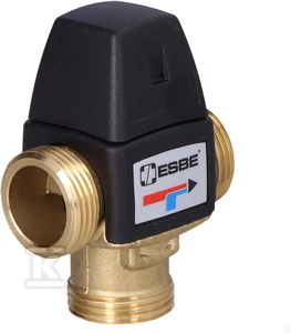 Esbe VTA322 termostatinis pamaišymo vožtuvas trieigis 1", 35-60°C, Kvs1.6