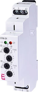 „Eti-Polam“ asimetrinė ciklinė relė 1P 0,1 sek.–100 dienų 12–240 V AC/DC (002470003)