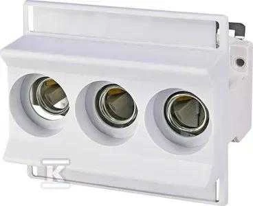Eti-Polam Saugiklio lizdas D01N / 3-K, porcelianas 3P 16A D0 E14 002221021