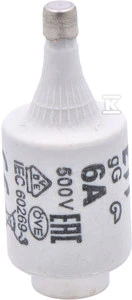 ETI DII/GG 6A 500V(BIW TZ)WKŁ.TOPIKOWA ZWŁ