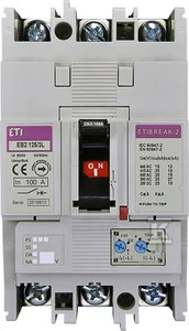 Eti Polam Maitinimo šaltinis EB2 125 / 3L 125A 3P 25kA - 004671026