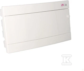 Eti-Polam Įleidžiamas skirstomasis įrenginys ECM18PO 18M IP40 baltos durys 001101077
