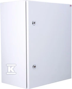 Eti-Polam Hermetinis paviršinis korpusas GT 50-40-25 su plokšte 500x400x250mm IP65 pilka - 001102116