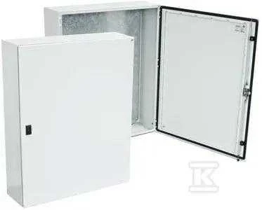 Eti-Polam Hermetinis paviršinis korpusas GT120-100-30 su plokšte 1200x1000x300mm IP65 pilka - 001102155