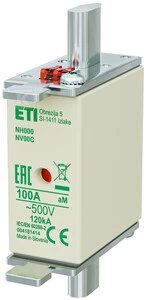 Eti Polam ETI Įdėkite NH000 AM 100A/500V