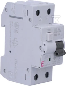 Srovės nuotėkio rėlė ETI KZS-2M, 2P, 16 A, 230 V, 30 mA
