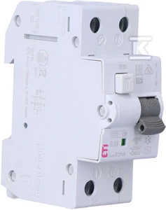 Eti-Polam Liekamosios srovės pertraukiklis KZS-2M 2P 25A B 0.03A tipas AC - 002173106