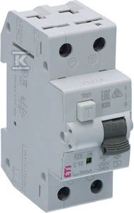 ETI KZS 2M C 10/0.03A, AC-OFF RP SU NMP MOD.