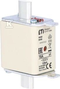 ETI Shumee saugiklio jungtis 16A/500V Kombi 004182205