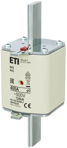 ETI NH2 GG 400A/500V Įdėklas
