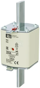ETI NH2 GG Įdėklas 355A/500V