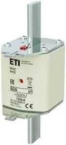 ETI NH3C GG 80A/500V Įdėklas