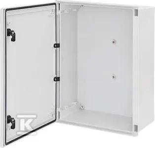 Eti-Polam poliesterio korpusas be tvirtinimo plokštės 500x400x200mm 1000VDC 1500VAC IP66 IK10 EPC 50-40-20 001102603