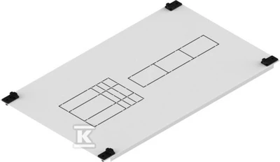 Eti Polam 1 x EB2 / ED2 125250A 3 / 4P 12 mod 500 x 300 CP 2-2 E12 M (001101483)