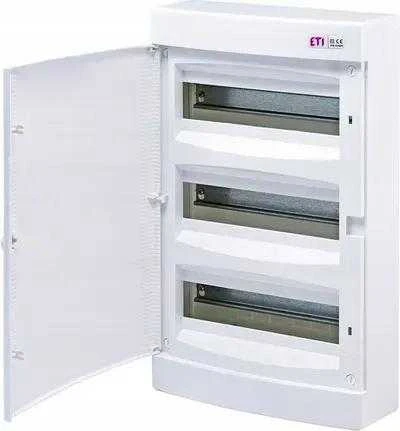 „Eti-Polam“ moduliniai skirstomieji įrenginiai, 3 x 18 ant paviršiaus montuojami IP40 ECT3X18PO-s DIDO (001101043)