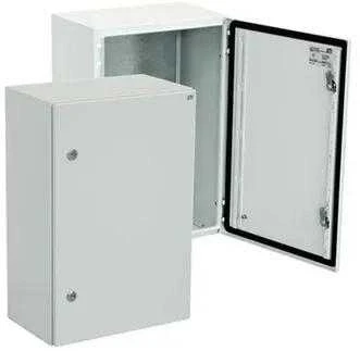 Eti-Polam Hermetinis paviršinis korpusas GT 80-80-30 su plokšte 800x800x300mm IP65 pilka - 001102138