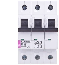 Eti-Polam Jungiklis ETINĖ10 3P B 50A 6kA - 002125721