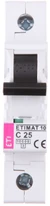 Eti-Polam Jungiklis ETINMAT10 1P C 25A 10kA AC - 002131718