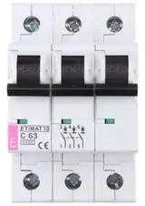 Eti Polam Automatinis jungiklis Eti MAT, 3P, C, 63A, 6 kA