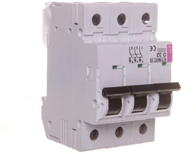 Eti-Polam grandinės pertraukiklis ETIMAT10 3P D 32A 10kA AC - 002155719