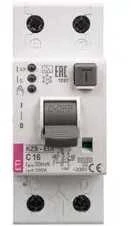 Eti-Polam 1 + N 16A C 30mA A tipo diferencinis maitinimo šaltinis KZS- 2M2p EDI A (002172416)