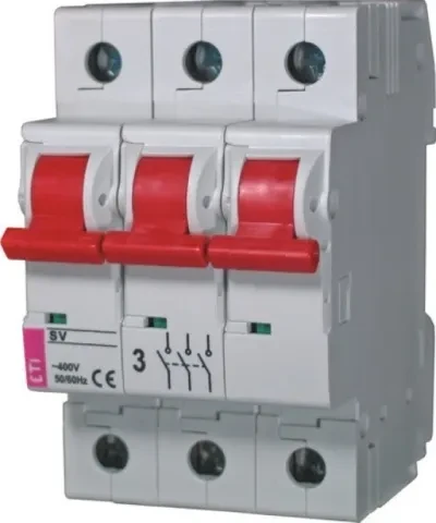 „Eti-Polam“ modulinis jungiklio skyriklis SV3125 3P 125A - 002423317